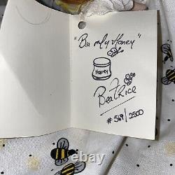 La Doll Maker Porcelaine Doll Bee My Honey 569/2500 Par Linda Rick Avec Boîte Originale