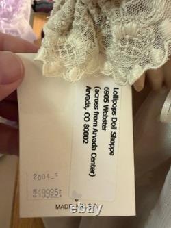 Le Créateur de Poupées - Poupée en Porcelaine Vintage/Collection avec Support