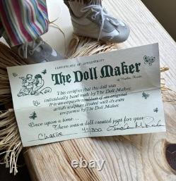 Le Fabricant de Poupées par Linda Rick Charlie Poupée en Porcelaine à Corps Complet de 24 pouces États-Unis