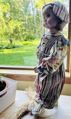 Le Fabricant de Poupées par Linda Rick Charlie Poupée en Porcelaine à Corps Complet de 24 pouces États-Unis