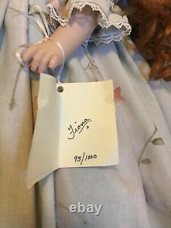 Linda Rick The Doll Maker Fiona Porcelaine Doll 24 Signedbeautiful93/1000