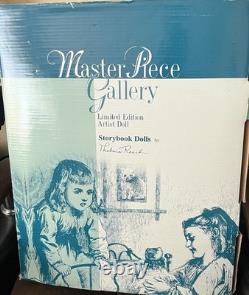 Livre d’histoires Master Piece 3 poupées LE 914/1500, 2000, 18 po par Thelma Resck