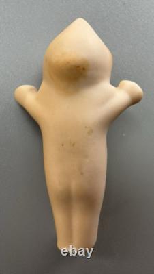 Lot (6) Vtg MINIATURE Poupée KEWPIE en Porcelaine Bisque Celluloïd BRUNE Teeny TINY