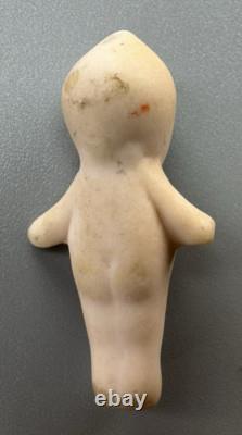 Lot (6) Vtg MINIATURE Poupée KEWPIE en Porcelaine Bisque Celluloïd BRUNE Teeny TINY