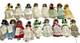 Lot De 17 Cadeaux Vintage World Of Gorham En Porcelaine Bisque, 8 Poup&eacute;es, Ann&eacute;es 80-90