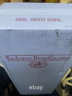 Lot de 3 poupées en porcelaine de collection vintage de la marque Ashton Drake, neuves dans leur boîte, voir les photos