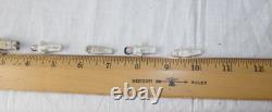 Lot de 6 poupées miniatures anciennes en biscuit, sans marque, allemandes / époque victorienne