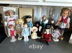 Lot de poupées collectionnables de vintage à moderne