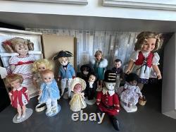 Lot de poupées collectionnables de vintage à moderne