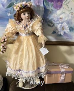 Marie Osmond Poupée en porcelaine victorienne Collette - printemps/automne LE441/1000, 26 po