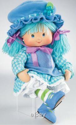 Marie Osmond Strawberry Shortcake Poupée En Porcelaine Muffin Aux Myrtilles Mib Coa C24997