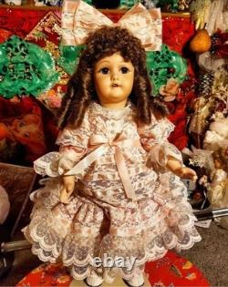 Maryse Nicole Genevieve Mein Lieblin Poupée Vintage en Porcelaine Complète de 1990 Victorienne