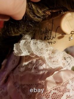 Maryse Nicole Genevieve Mein Lieblin Poupée Vintage en Porcelaine Complète de 1990 Victorienne