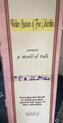 Musée Welden des Beaux Objets Collection Porcelain Poupée 42 MARIAH NIB Rustie Vintage