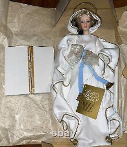 Nib New Vintage Franklin Mint Heirloom Dolls Notre-dame De Lourdes Porcelaine 15