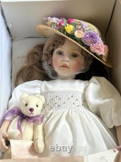 Nouvelle poupée en édition limitée Vntg Pauline Mikayla22 en porcelaine n° 618 sur 950