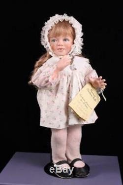 Orig Lucille Garrard Artiste Doll Susie Red Hair 14 Porcelain & Tissu Le 17/100