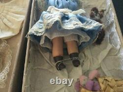 Original Boxed Vintage French A La Samaritaine Paris Doll Withoutfits 15cm