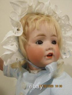 POUPON HILDA, J. D. K. KESTNER. Moule 245, hauteur 33 cm, HILDA D’ORIGINE
