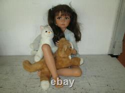 Pamela Erff Porcelain Doll, Toddler Purfect-girl 2003 Limited Numbered