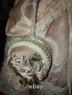 Pat Loveless Bebe Bru Rose et Pêche Poupée Antique Reproduction 22 Vintage 1996