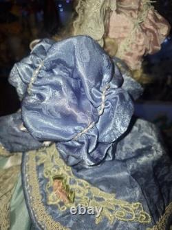 Pat Loveless Bebe Jumeau Rose Bleu Poupée Ancienne Reproduction 22 Vintage 1996