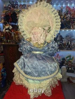 Pat Loveless Bebe Jumeau Rose Bleu Poupée Ancienne Reproduction 22 Vintage 1996