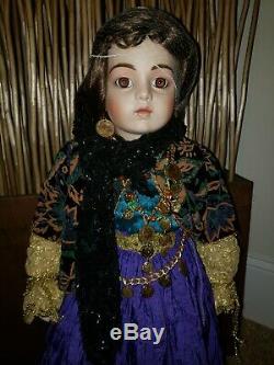Patricia Loveless Ezmerelda Fortune Teller Gypsy Doll 26 # Porcelaine 14/2000