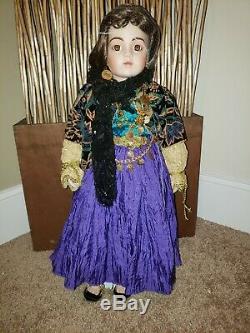 Patricia Loveless Ezmerelda Fortune Teller Gypsy Doll 26 # Porcelaine 14/2000