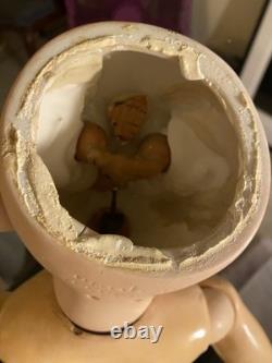 Perfection 23 1/2 Kestner 146 Original. Perruque en cheveux humains ondulés. Costume d'origine EXC