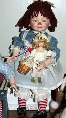 Porcelain Doll Dianna Effner 15 '' Only Girl ¯ \ / ¯