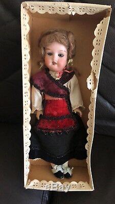 Porcelaine Antique Doll Allemagne 1909 Theodore Recknagel
