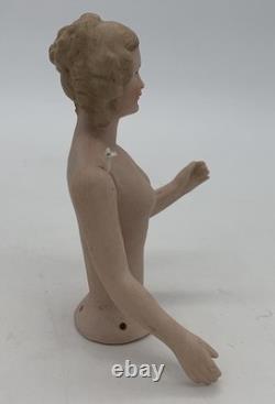 Poupée Allemande Demi Bruno Schmidt Moule 3393 Bras Articulés 5¼' Porcelaine Biscuit