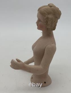 Poupée Allemande Demi Bruno Schmidt Moule 3393 Bras Articulés 5¼' Porcelaine Biscuit