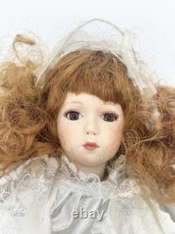 Poupée Angélique en Porcelaine Cindy Shaver Vintage (1995) Édition Limitée RARE