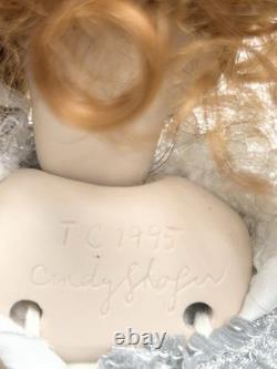 Poupée Angélique en Porcelaine Cindy Shaver Vintage (1995) Édition Limitée RARE