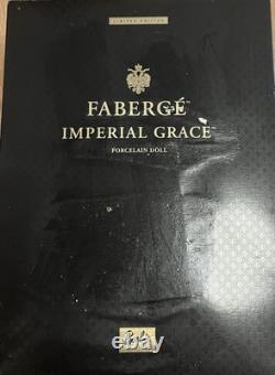 Poupée Barbie en porcelaine Mattel Fabergé Grâce Impériale