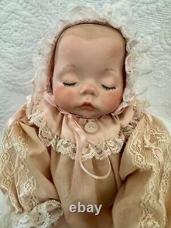 Poupée Bébé Vintage Visage et Mains en Porcelaine 11