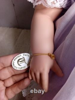 Poupée Fille Réaliste 28 de Virginia E. Turner Vintage 1994 SIGNÉE Édition Limitée #125/200