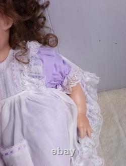 Poupée Fille Réaliste 28 de Virginia E. Turner Vintage 1994 SIGNÉE Édition Limitée #125/200