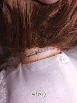 Poupée Fille Réaliste 28 de Virginia E. Turner Vintage 1994 SIGNÉE Édition Limitée #125/200