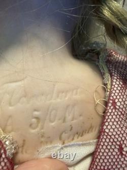 Poupée Floradora Vintage Armand Marseille 11 pouces Allemagne Or