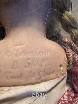 Poupée Floradora Vintage Armand Marseille 11 pouces Allemagne Or