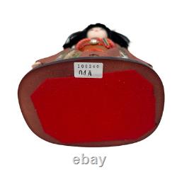 Poupée Ichimatsu traditionnelle japonaise vintage 16 pouces en kimono en porcelaine bisque debout