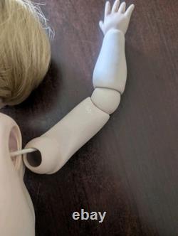 Poupée Joy BJD vintage en biscuit de porcelaine victorienne, poupée articulée de 17 articulations