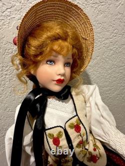 Poupée Mère l'Oie Robert Tonner Vtg Très Rare 19 Porcelaine Édition Limitée # 16/125 Signée