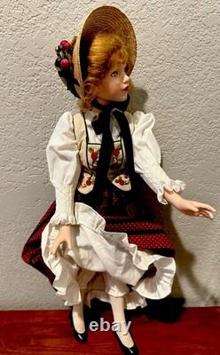 Poupée Mère l'Oie Robert Tonner Vtg Très Rare 19 Porcelaine Édition Limitée # 16/125 Signée