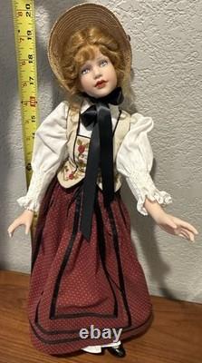 Poupée Mère l'Oie Robert Tonner Vtg Très Rare 19 Porcelaine Édition Limitée # 16/125 Signée