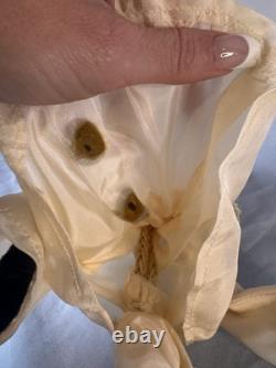 Poupée Pierrot Vintage Française Type Boudoir Tête en Porcelaine Corps en Corde Voir Photos