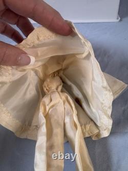 Poupée Pierrot Vintage Française Type Boudoir Tête en Porcelaine Corps en Corde Voir Photos